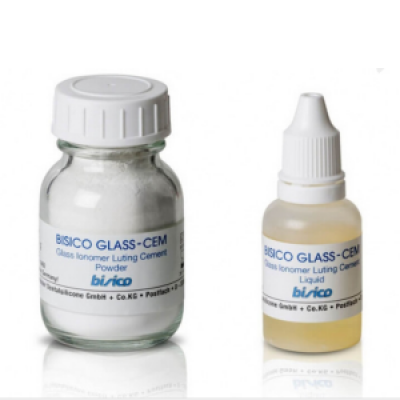Glass Cem, склоіономерний цемент для фіксації, 35г+20мл