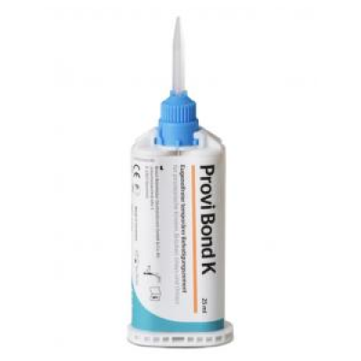 Provibond K, cement for temporary fixation, 45g, cartridge 1:1, 25ml