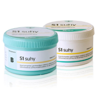 S1 Putty Suhy, soft A-silicone with pronounced hydrophilic properties, base + catalyst, 2 * 300ml