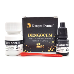 Dengocem 2 LC, фотополімерний склоіономер, 15г+8г