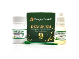 Dengocem 9, склоіономерний реставраційний цемент для бічних зубів, 15г+10мл