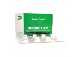 Dengofoam , стерильна желатинова гемостатична губка, що розсмоктується, 10*10*10мм, 32 шт