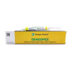 Dengopex, calcium hydroxide paste with iodoform for root canal filling, 2.2 g