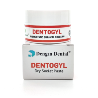 Dentogyl Dry Socket Paste, паста для післяопераційних антисептичних пов'язок, 12 г