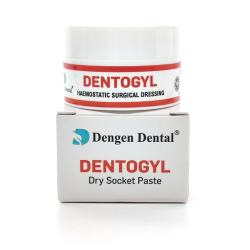 Dentogyl Dry Socket Paste, паста для післяопераційних антисептичних пов'язок, 12 г