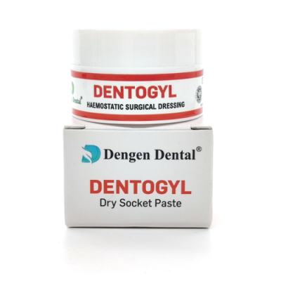 Dentogyl Dry Socket Paste, паста для послеоперационных антисептических повязок, 12 г
