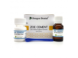 ZOE Cement, цинк-оксид-евгенольний цемент для прокладок та тимчасових пломб, 15г*10мл