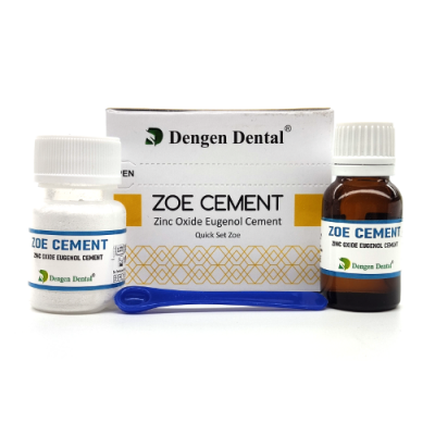 ZOE Cement, zinc oxide eugenol cement for linings and temporary fillings, 15g*10ml
