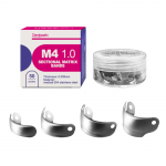DMB0812 Sectional matrices type M4 1.0 with three holes for premolars, 4.5mm, 38μ, 50pcs