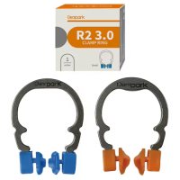 DMB0435 Ring clamp with wedge function for teeth 6/7, 7/8 Medium, nickel-titanium, R2 3.0 orange