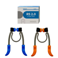 DMB0498 Nickel-titanium retainer R5 2.0 with silicone coating of the contact area for matrices type M4 Small, for premolars, small blue