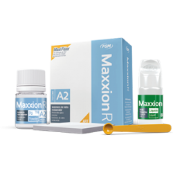 Maxxion R A3 Universal, glass ionomer cement for filling, 10 g + 8 ml
