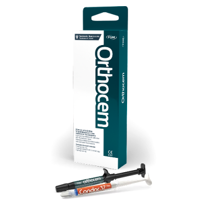 Orthocem, self-adhesive photopolymer cement with fluorine for fixing orthodontic braces, 4g