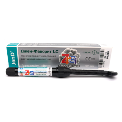 Jen-Favororite LC ZrSi, цветной наногибрид, Blue-Pearl, 4г
