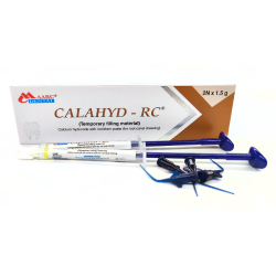 Calahyd-RC, calcium hydroxide paste with iodoform for temporary root canal filling, 2*1.5g