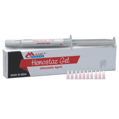 Hemostaz Gel, гемостатичний гель для зупинки поверхневої капілярної кровотечі, 3г