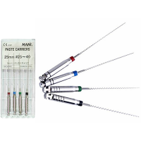 Paste Carriers №25-40, 25 mm, channel fillers for angular tip, 6 pieces