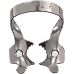 44-233-00 Rubber dam clamp for molars, toothed, Fig 14T