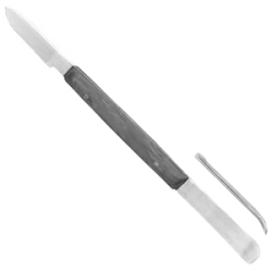 1708 Ніж-шпатель для воску, Fahnenstock, 12,5см, Fig 1