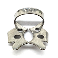 44-239-00 Rubber dam clamp for molars, with wings, Fig 202