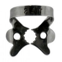 44-213-00 Rubber dam clamp for premolars, with wings, toothed, Fig 2AT