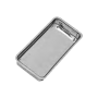 3527B The tray is rectangular, stainless steel, 120 * 220 * 30mm