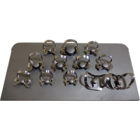 44-217-00 Rubber dam clamp for premolars, Fig W2