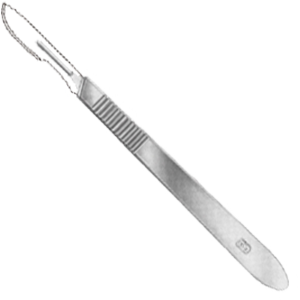 43-116-03 Scalpel blade handle, №3