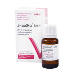 Endo Zhi №1, liquid for disinfection and drying, 15 ml