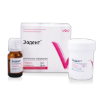 Eodent (long hardening), material for filling teeth in children and adults, 25g + 8ml