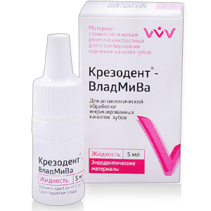 Cresodent liquid, for antiseptic treatment of root canals, 5 ml