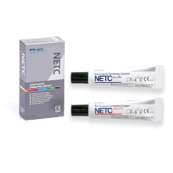 NETC, eugenol-free cement for temporary fixation, 40g+14g