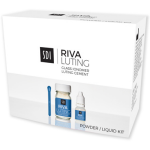 Riva Luting, glass ionomer for fixation with fluorine release, 35 g + 24.3 ml