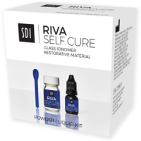 Riva Self Cure A2, пломбувальний цемент хімічного отвердіння, 15г+8г