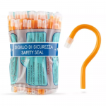Saliva ejectors orange, 100 pieces