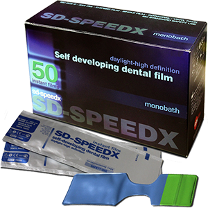 Рентгенплівка самопроявна SD-Speedx, 50 кадрів, клас чутливості D