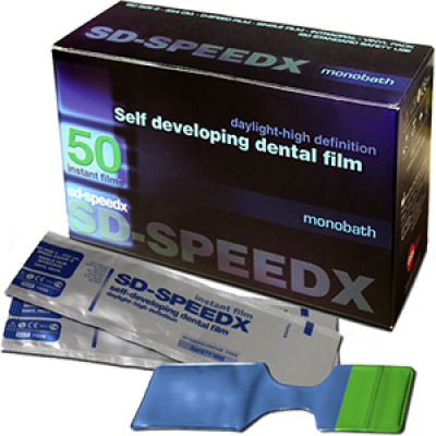 Self-developing X-ray film SD-Speedx, 50 frames, sensitivity class D