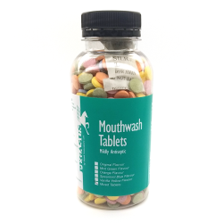 Tablets for rinsing, antiseptic green mint, 1000 pieces