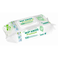 Vip Anios premium napkins, napkins for fast disinfection of products of medical appointment and surfaces, 100 pieces