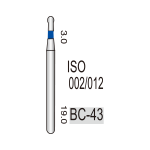 BC-43 бор алмазний турбінний (002/012)