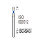 BC-S43 бор алмазний турбінний (002/012)