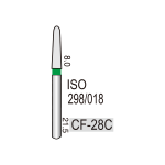 CF-28C бор алмазний турбінний (298/018)