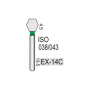 EX-14C бор алмазний турбінний (038/043)