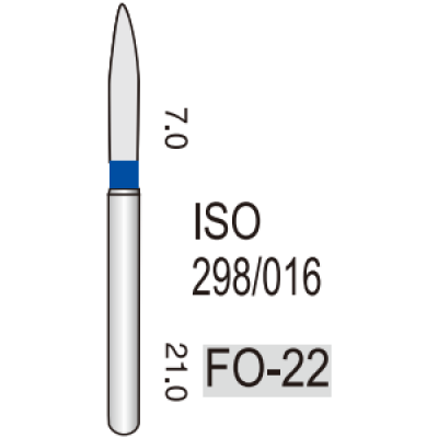FO-22 бор алмазний турбінний (298/016)