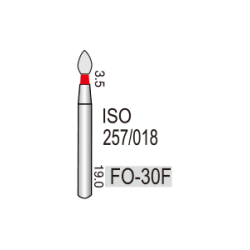 FO-30F бор алмазний турбінний (257/018)