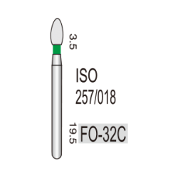 FO-32С бор алмазний турбінний (257/018)