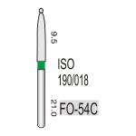 FO-54С бор алмазний турбінний (190/018)