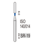 SR-19 бор алмазний турбінний (140/014)