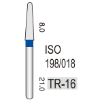 TR-16 бор алмазний турбінний (198/018)