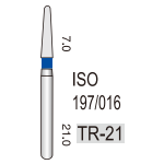 TR-21 бор алмазний турбінний (197/016)